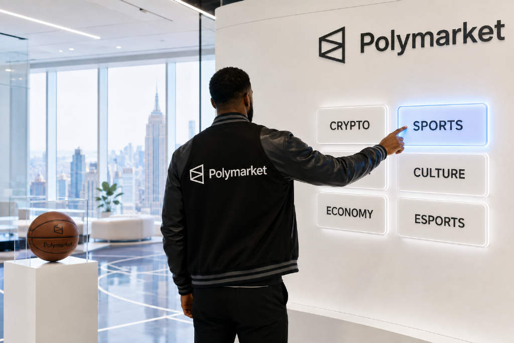 勒布朗·詹姆斯宣布将与预测市场Polymarket合作