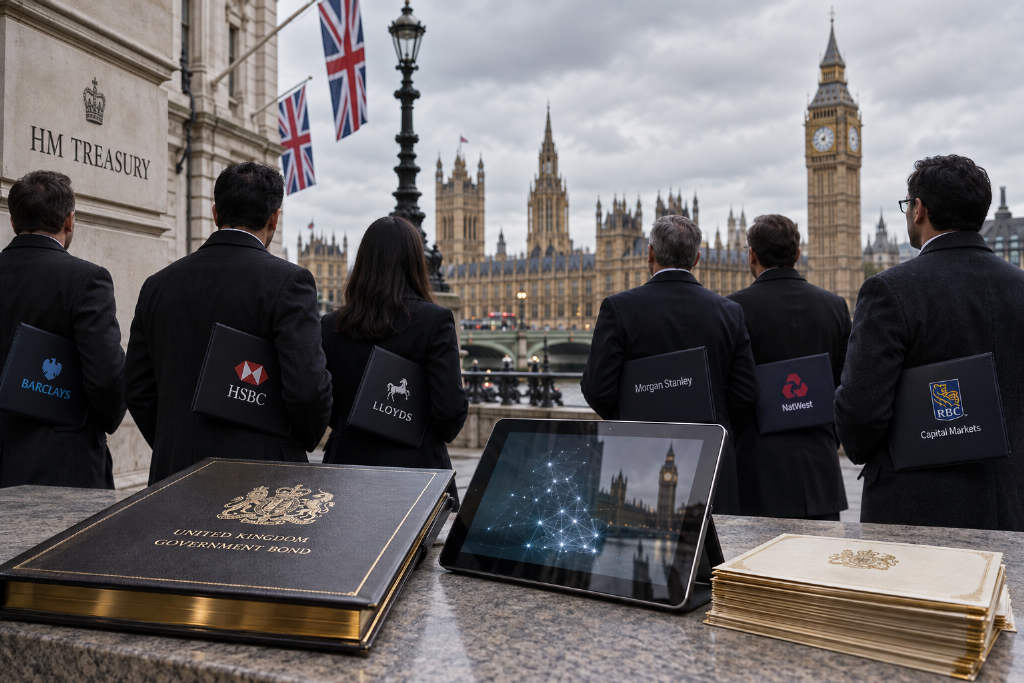UK appoints six banks to lead first digitally native government bond pilot