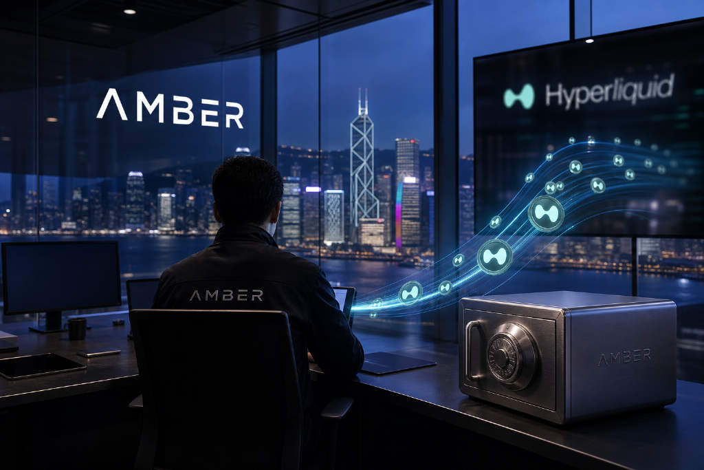 疑似 Amber Group 关联钱包从 Hyperliquid 提取 20 万枚 HYPE