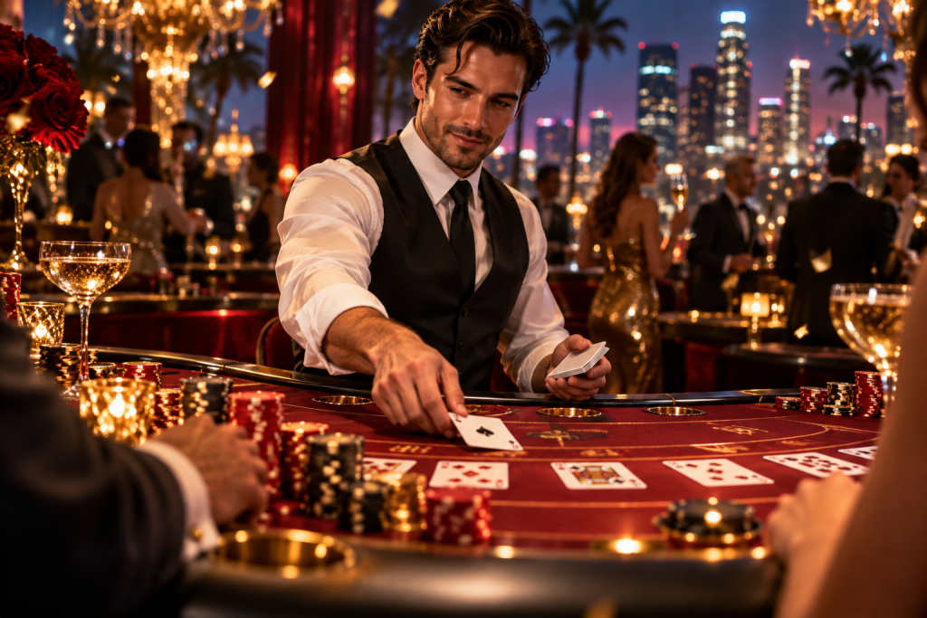 Blackjack Cardrooms Measured From Los Angeles