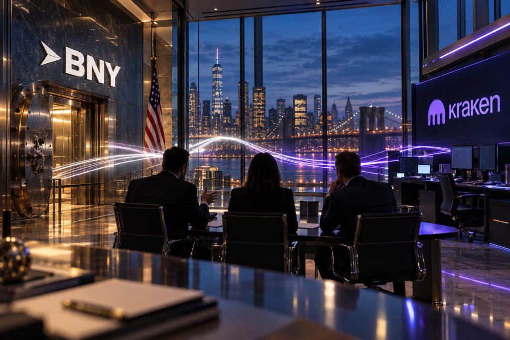 BNY Holds Talks With Kraken Parent Payward on Broad Infrastructure Partnership