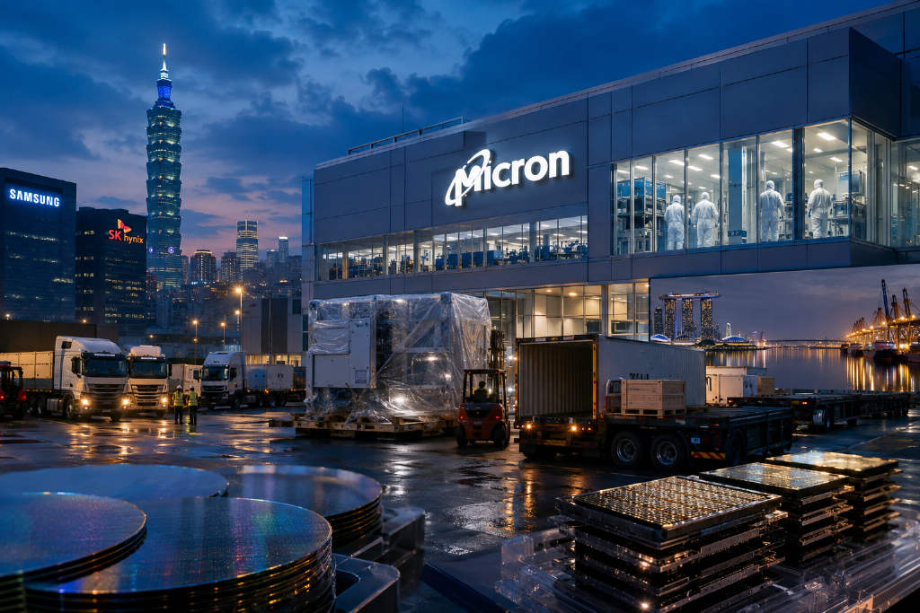 Micron Plans to Double HBM Capacity to 100,000 Wafers per Month by Year-End