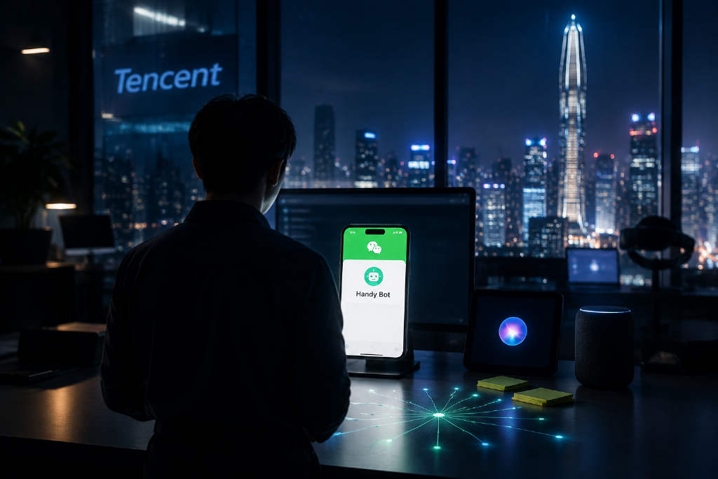 腾讯被曝测试 Personal Agent 产品 Handy Bot