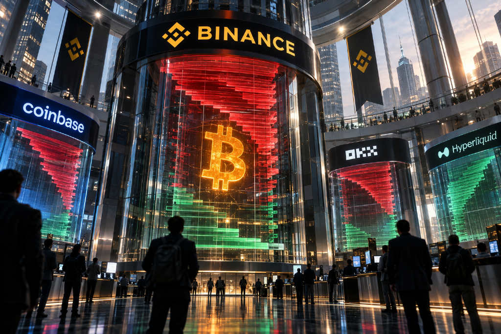 Liquid24/7:BTC 报 82,643 美元,Binance 永续卖盘略占优