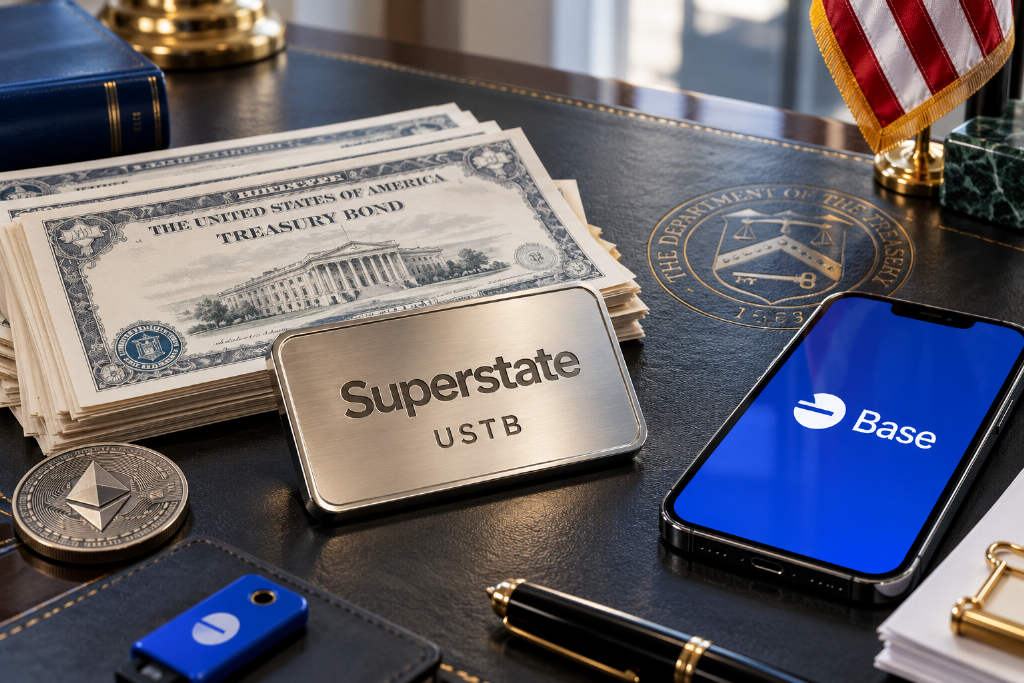 Superstate 将代币化美债基金 USTB 扩展至 Base 网络