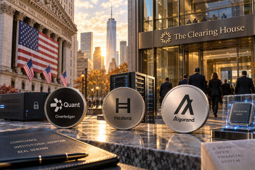 QNT 领涨后 HBAR 与 ALGO 接棒,美国机构代币叙事升温