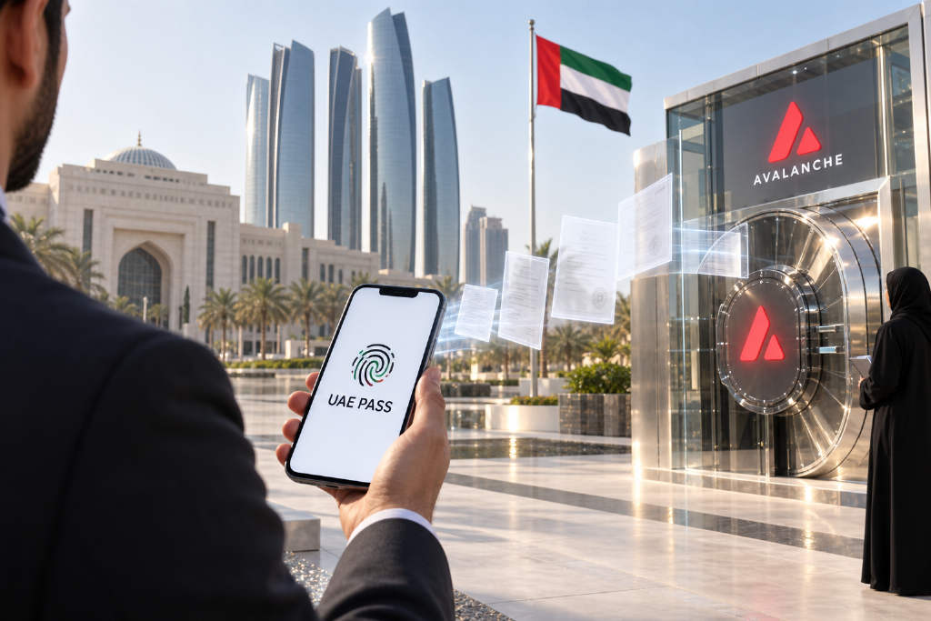 阿联酋国家数字身份系统 UAE PASS 接入 Avalanche 技术