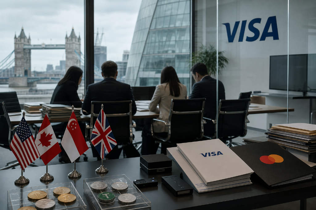 Visa seeks new stablecoin settlement partner after BVNK moved to Mastercard