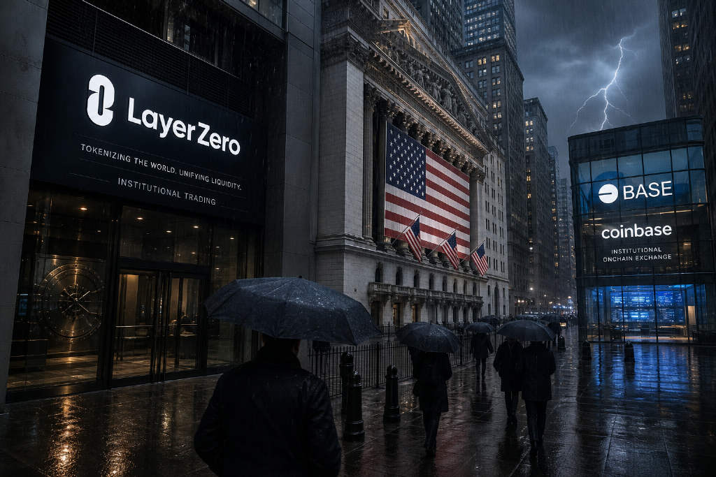 LayerZero拟推机构链上交易所,Base上线代币化股票