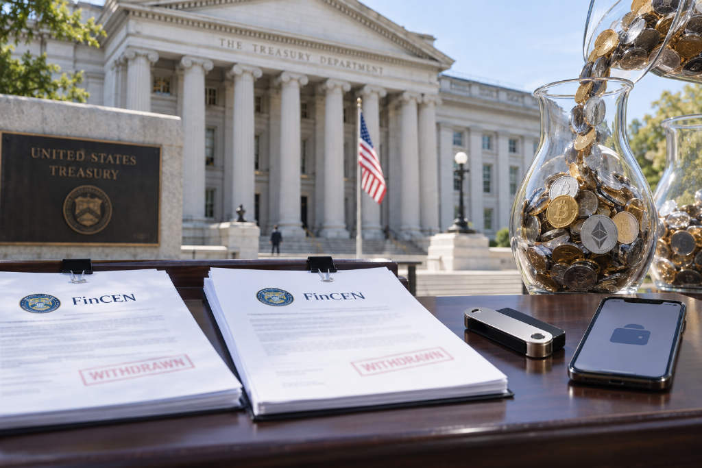 Treasury Withdraws Proposed Surveillance Rules for Unhosted Wallets and Crypto Mixers