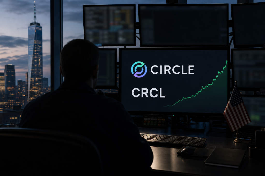 美股 Circle(CRCL)盘中涨超 6%,现报 92.67 美元