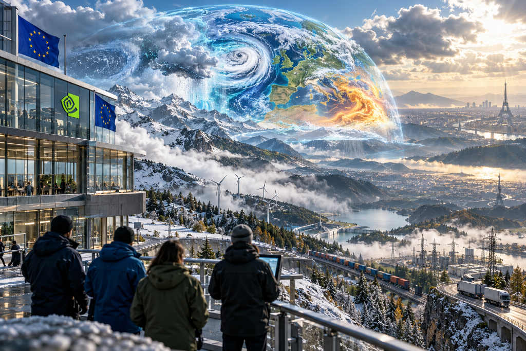 NVIDIA Earth-2 开放模型获欧洲机构采用,用于天气与气候预测