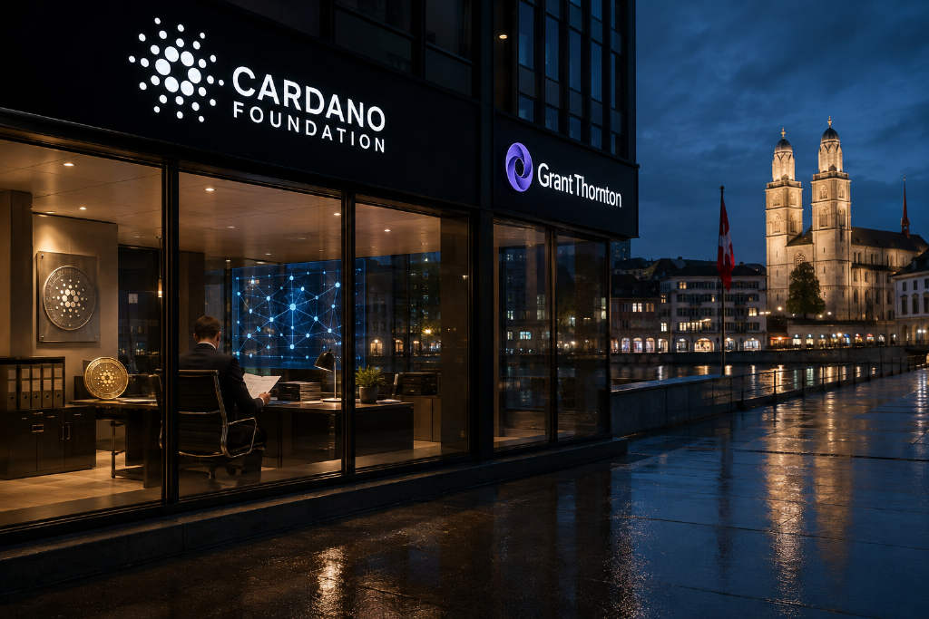 Cardano基金会获Grant Thornton区块链认证审计,创加密行业首例