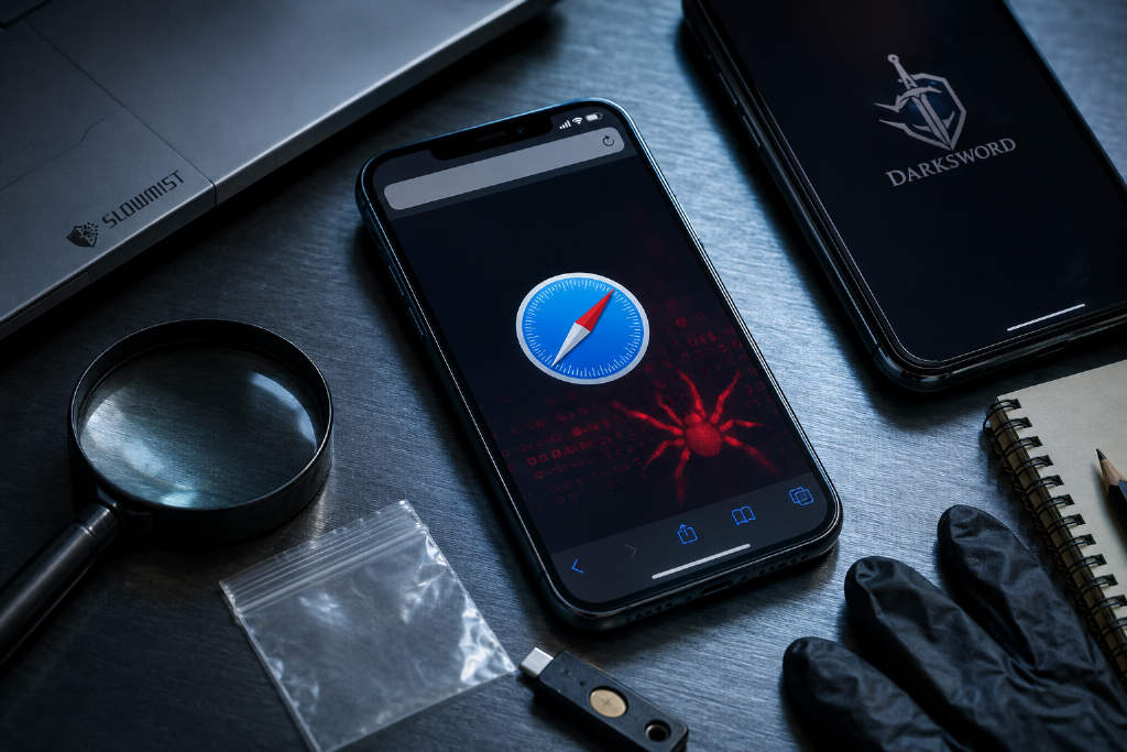 慢雾发现针对 iOS Safari 的 DarkSword 钱包窃取活动
