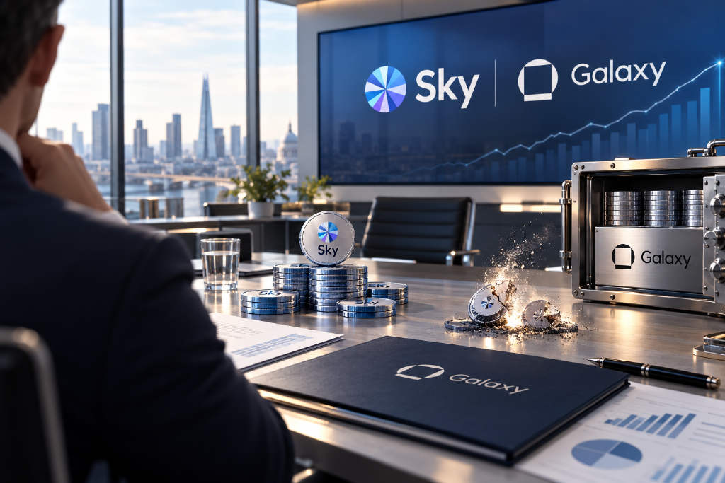 Sky 披露 9 月收入 3080 万美元,Galaxy 增持 1 亿美元 sUSDS