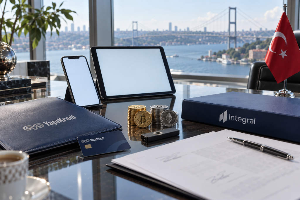 Yapı Kredi Kripto 采用 Integral 技术拟在土耳其推出加密服务