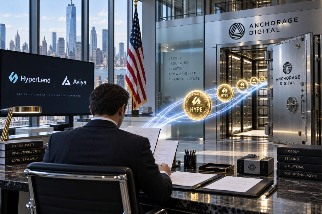 Aviya 选择 Anchorage Digital 出任独家合格托管方