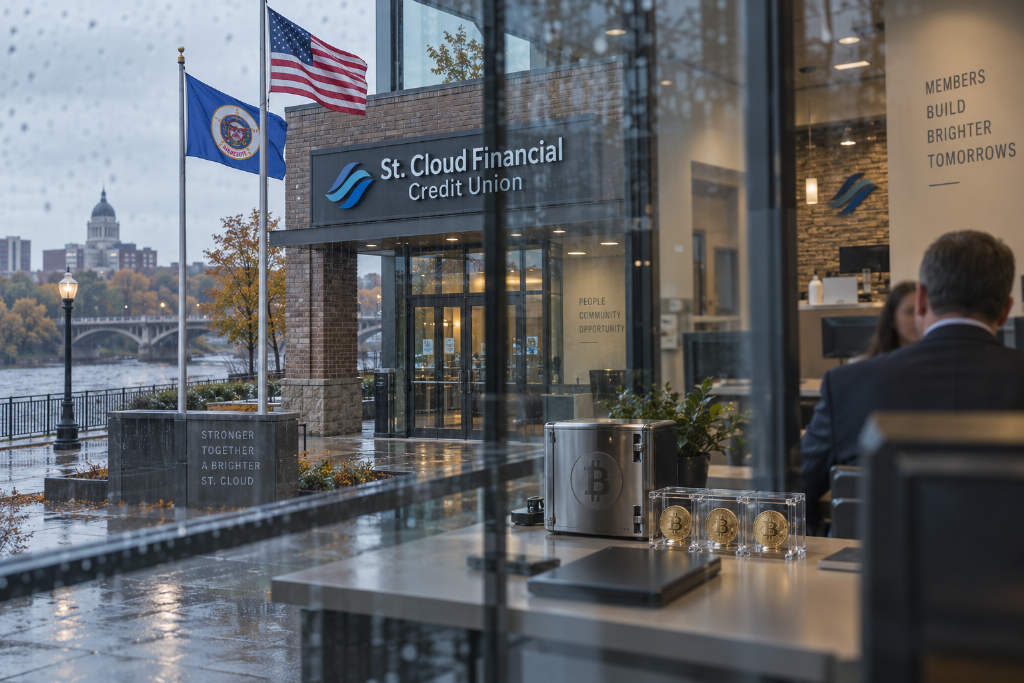 St. Cloud credit union puts Bitcoin on its core ledger, with custody topping 20 BTC