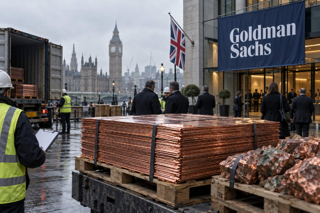 Goldman metals conference highlights tighter copper supply and harder growth path