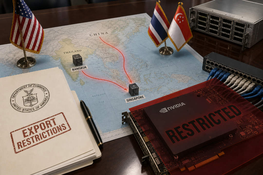 美国拟收紧 AI 出口管制,堵住中国经第三国租用算力漏洞