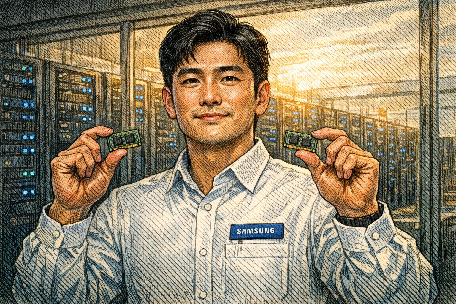三星半导体员工获100%奖金,AI内存周期推高上半年利润
