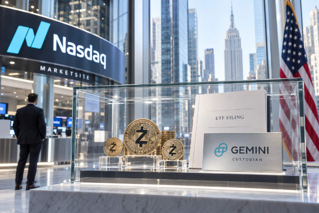 Gemini affiliate files for spot Zcash ETF with Nasdaq ticker WINK