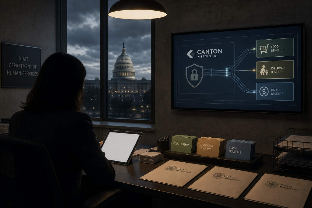 Digital Asset and Paul Ryan foundation plan Canton pilot for US state benefits