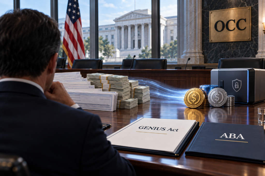 ABA attacks OCC over GENIUS Act yield rule change, says stablecoins could siphon bank deposits