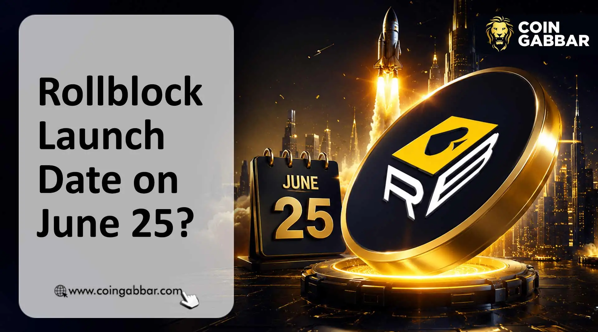 Rollblock 悄然上线 Uniswap 后暴跌 5.23%,6月25日CEX上市传闻悬而未决