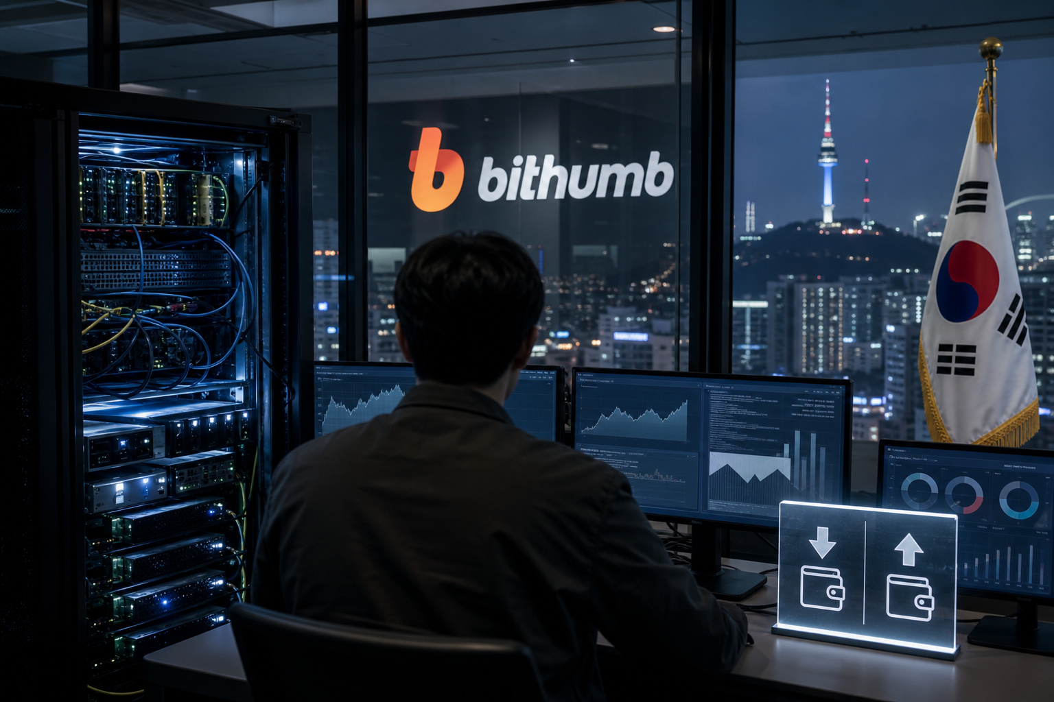Bithumb因Data Network钱包维护暂停DATA、ARIAIP充提