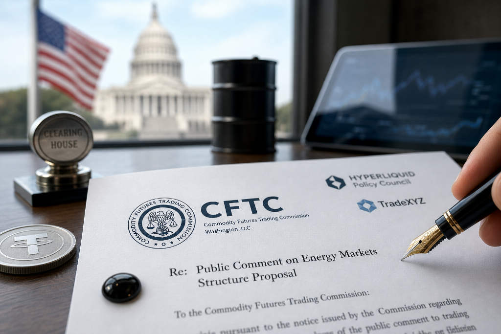 HPC 与 TradeXYZ 向 CFTC 建议纳管能源类永续合约