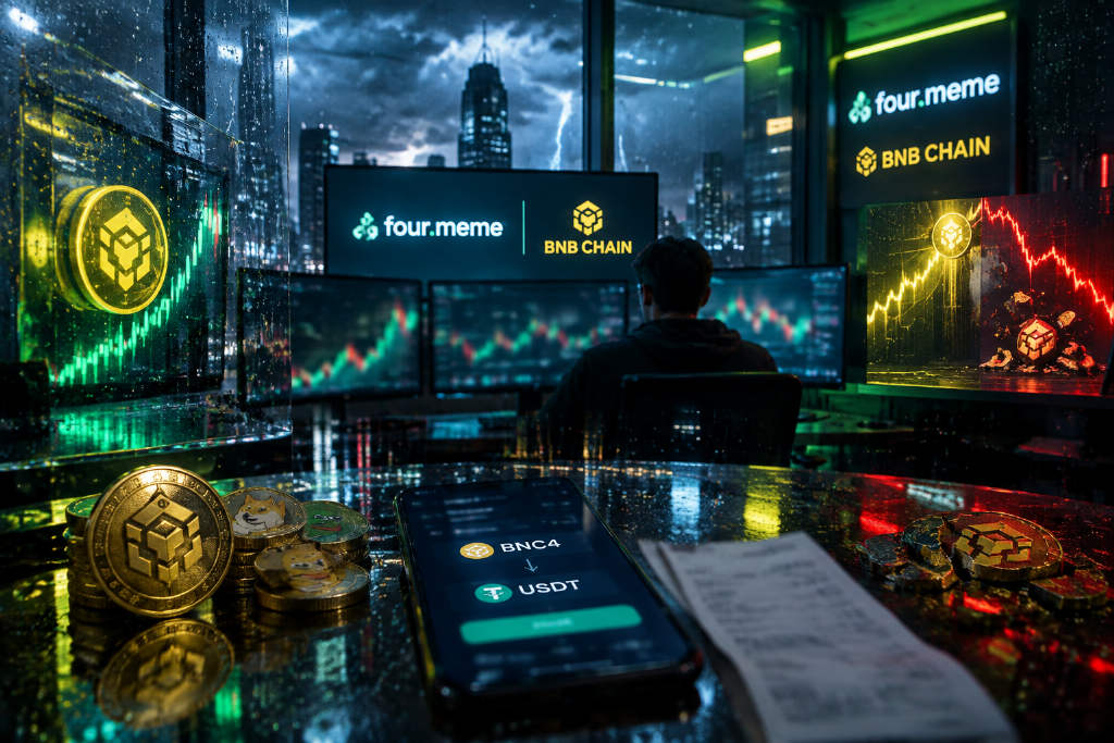 BNC4 Market Cap Crashes to $2.8M, Arbitrage Users Profit Tens of Thousands of Dollars