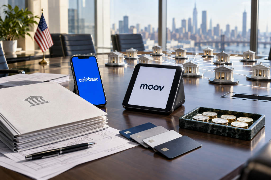 Coinbase联手Moov向1000多家社区银行提供稳定币基础设施