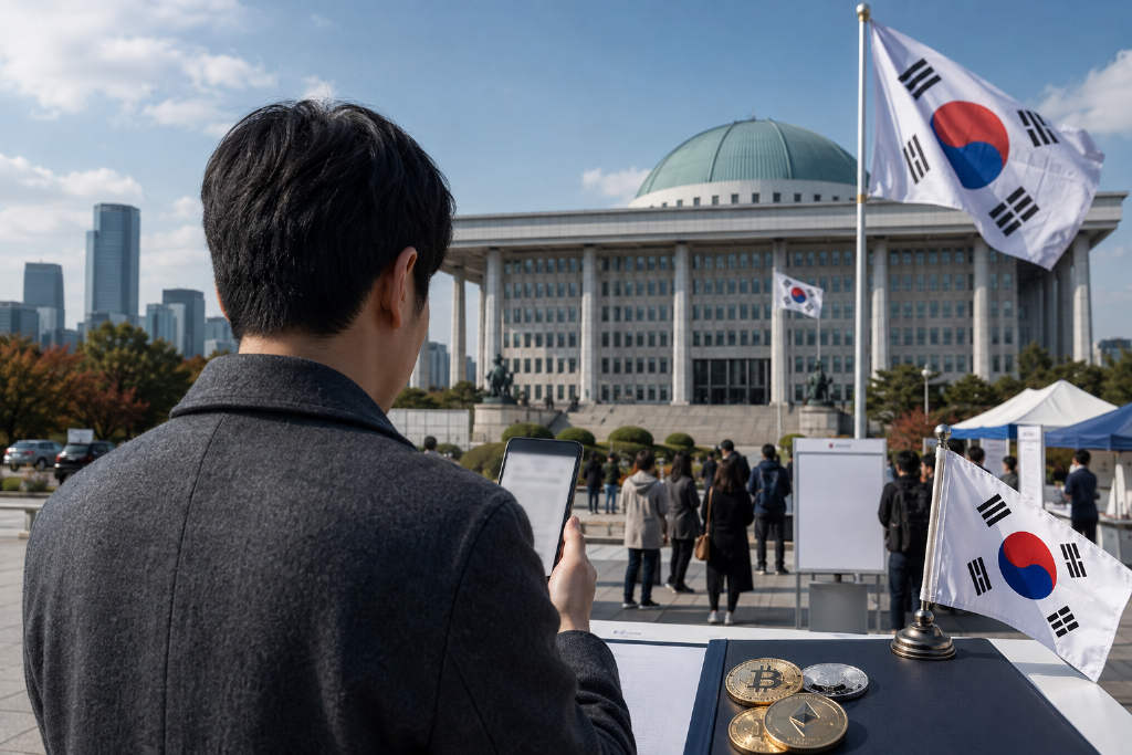 韩国虚拟资产征税延期请愿,已获超3.2万签名