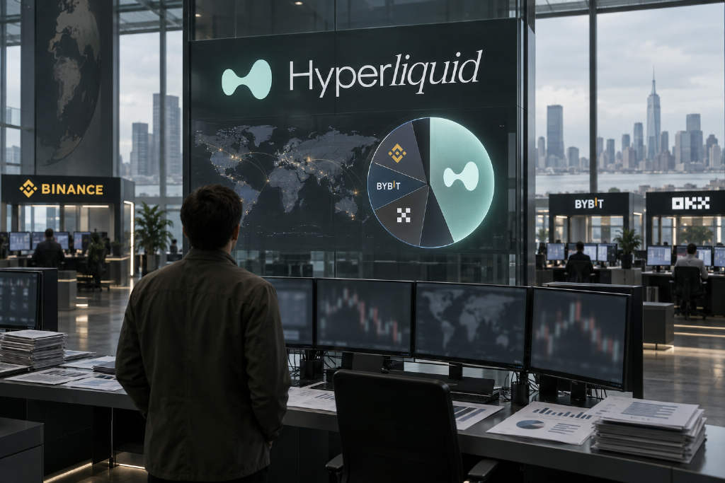 Hyperliquid永续合约未平仓份额升至10.9%创新高