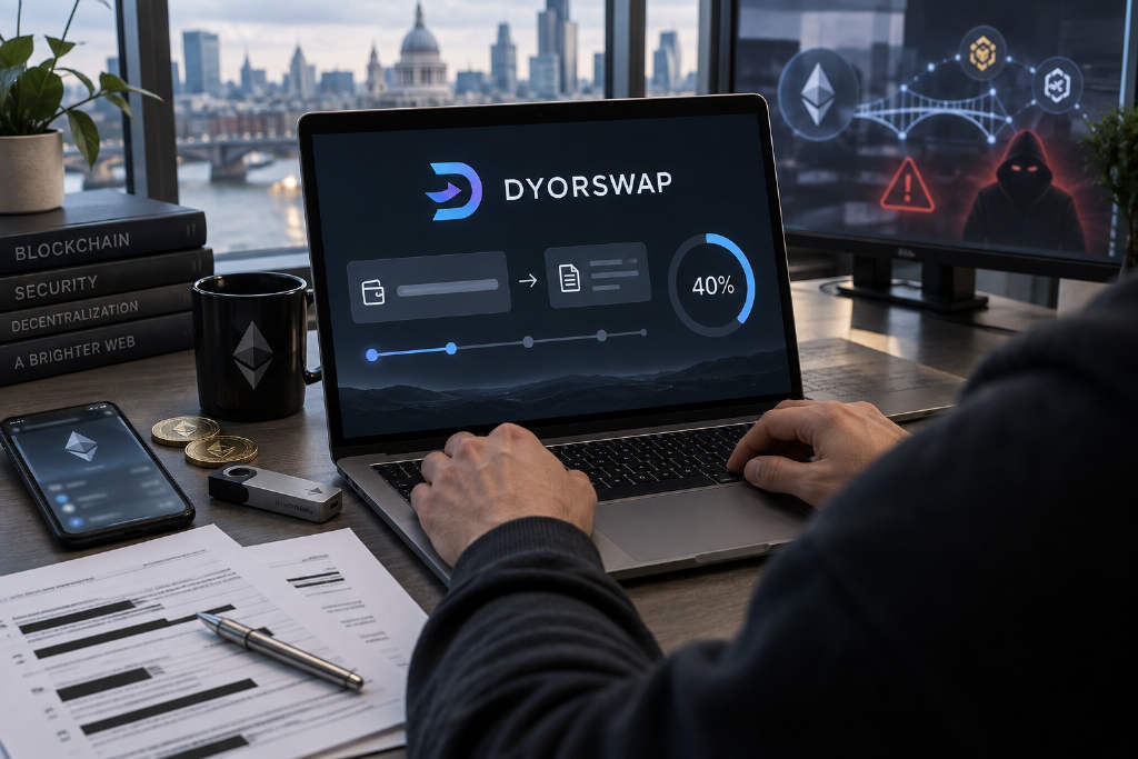 DYORSWAP公布补偿审核进展:5 ETH以下按40%赔付