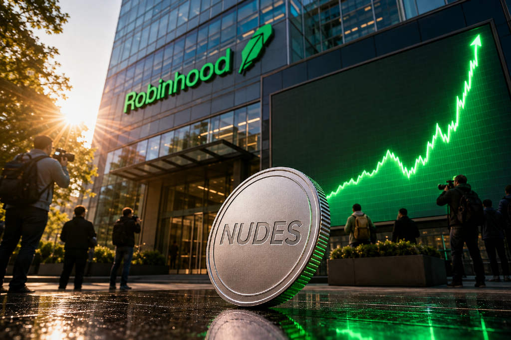 NUDES市值突破1400万美元,24小时涨幅超250%