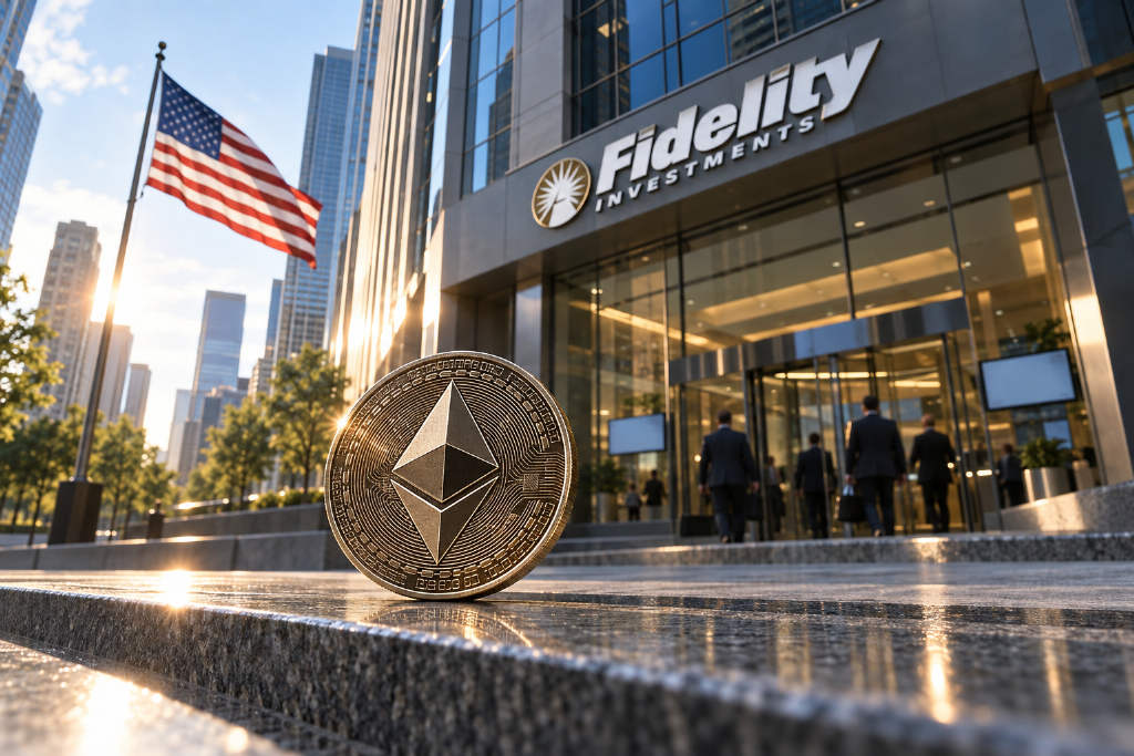 富达以太坊现货 ETF FETH 单日净流入 7300 万美元