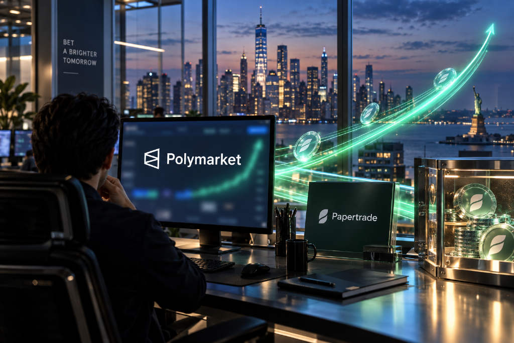Polymarket:Papertrade 代币上线次日 FDV 超 1 亿美元概率升至 80%