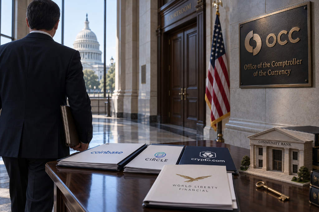 U.S. community bank group sues OCC over crypto trust charters
