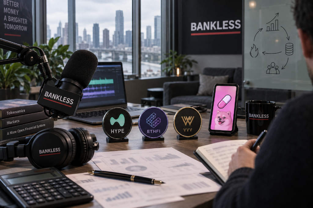 Bankless播客聚焦应用型代币重估:VVV、HYPE与ETHFI如何定价