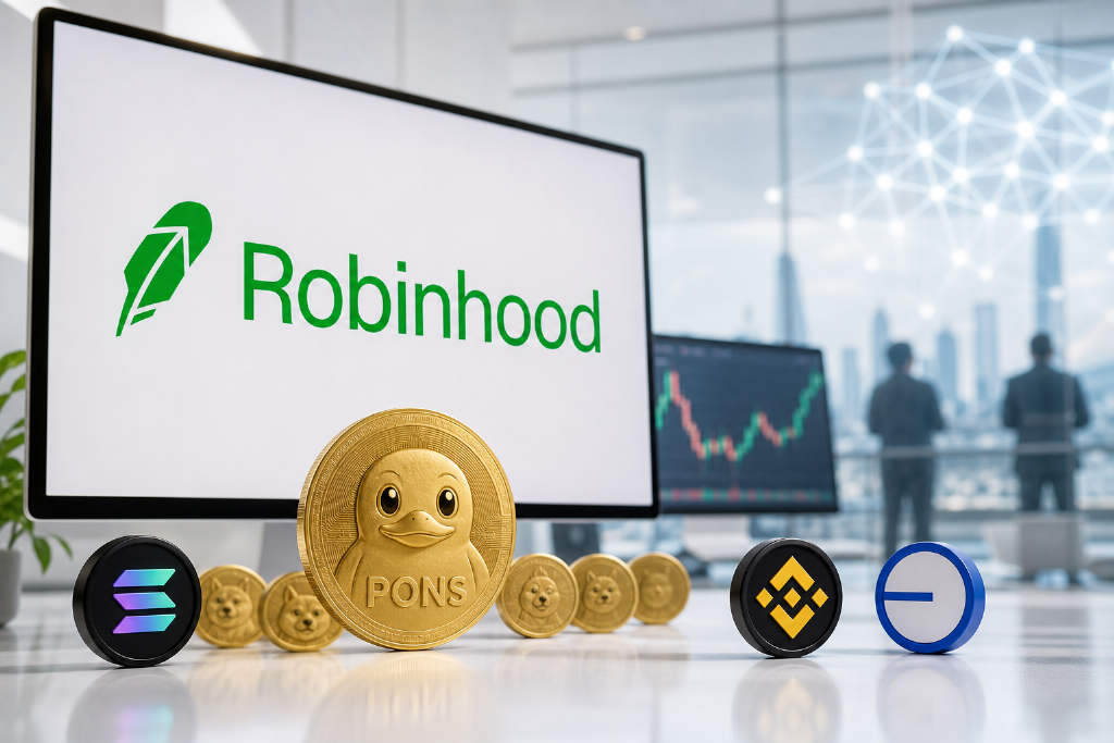 Robinhood Chain领跑Meme市场,PONS成交额达7555.5万美元