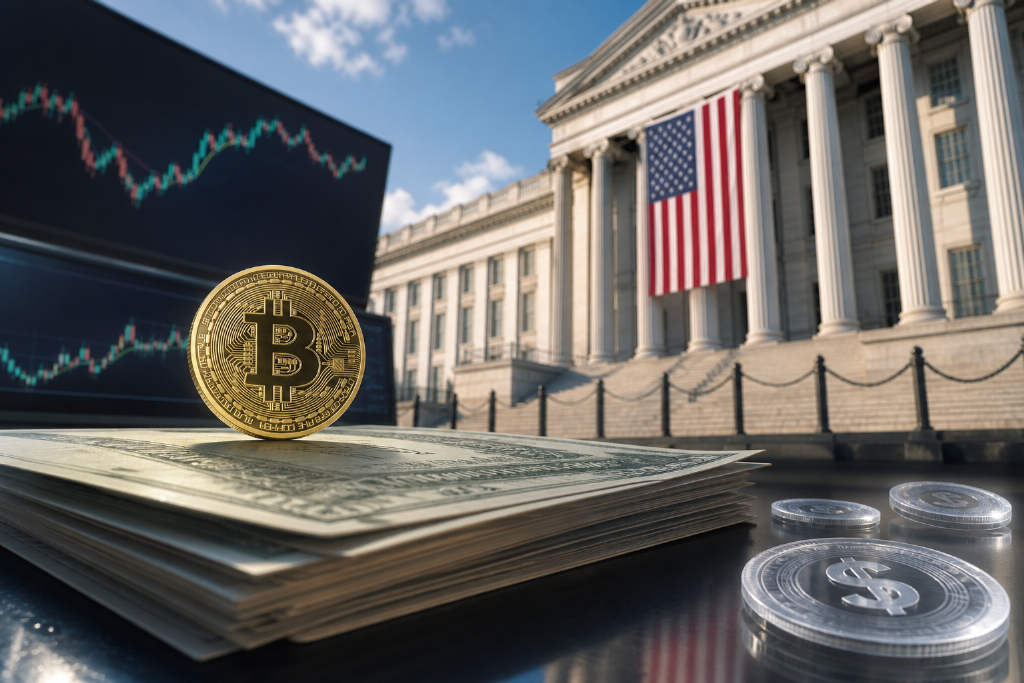 美财政部扩大国债回购后比特币走高,稳定币流动性仍偏紧