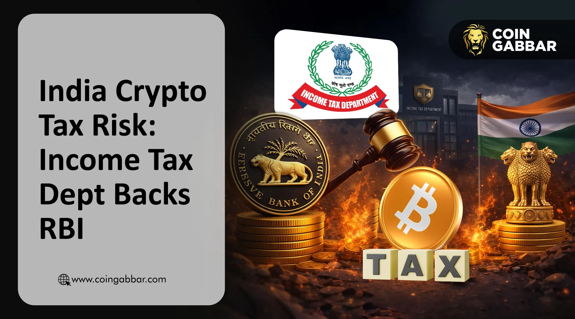 India Tightens Crypto Tax Enforcement as Income Tax Department Aligns With RBI
