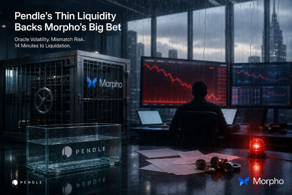 Pendle 预言机波动触发 Morpho 约 3610 万美元清算