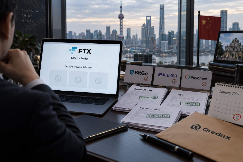 FTX 中国大陆和澳门债权人面临收款通道缺失与 2027 年截止日压力