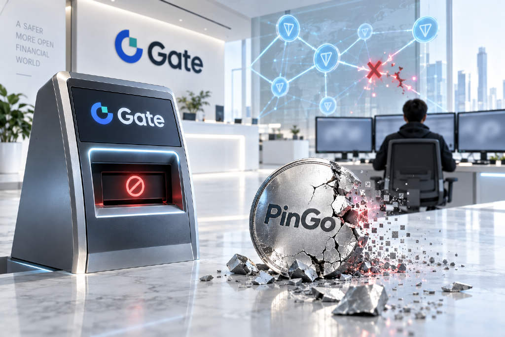 PinGo 再遭网络攻击,Gate 暂停 PINGO 充币
