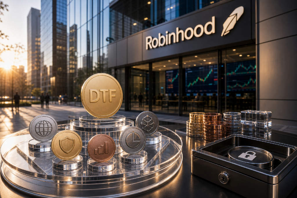 Robinhood Chain 生态代币 DTF 市值一度突破 500 万美元