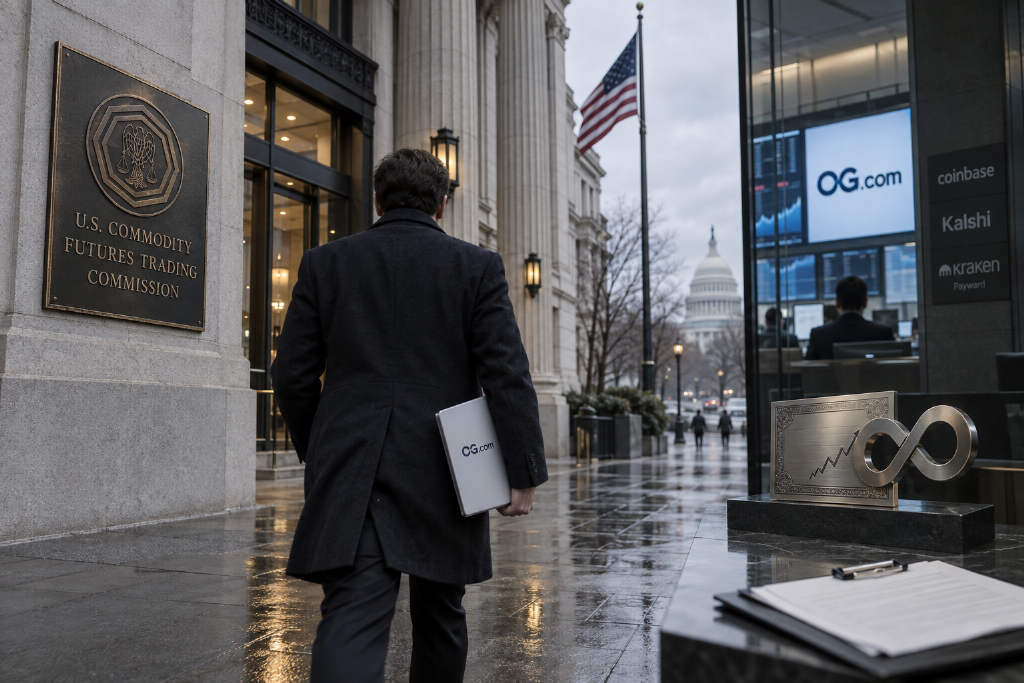 OG.com seeks CFTC approval to list perpetual futures tied to individual US stocks