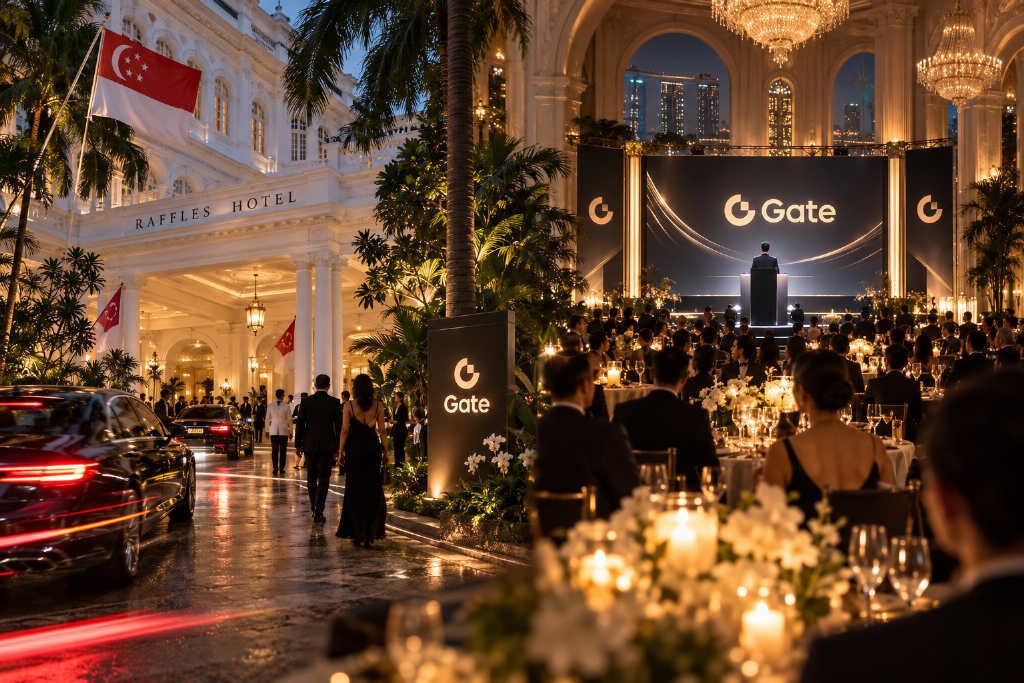 Gate将于TOKEN2049新加坡期间举办Gala Dinner及颁奖晚宴